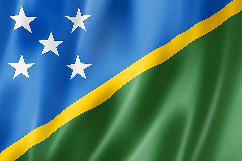 National flag of Solomon Islands