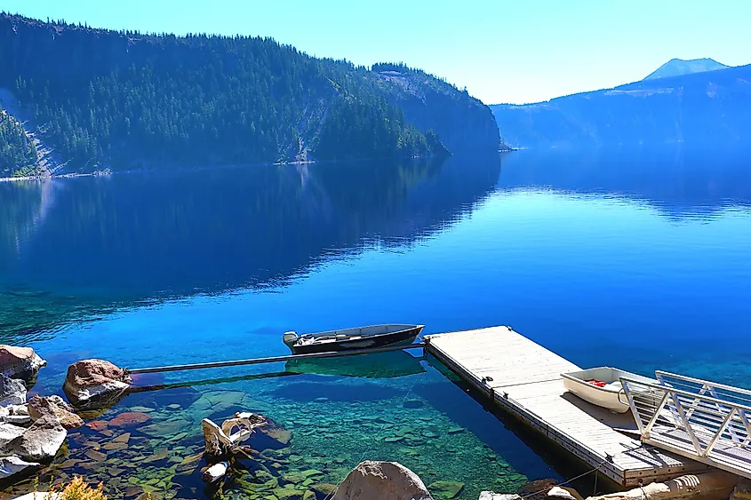 Crater Lake at Oregon