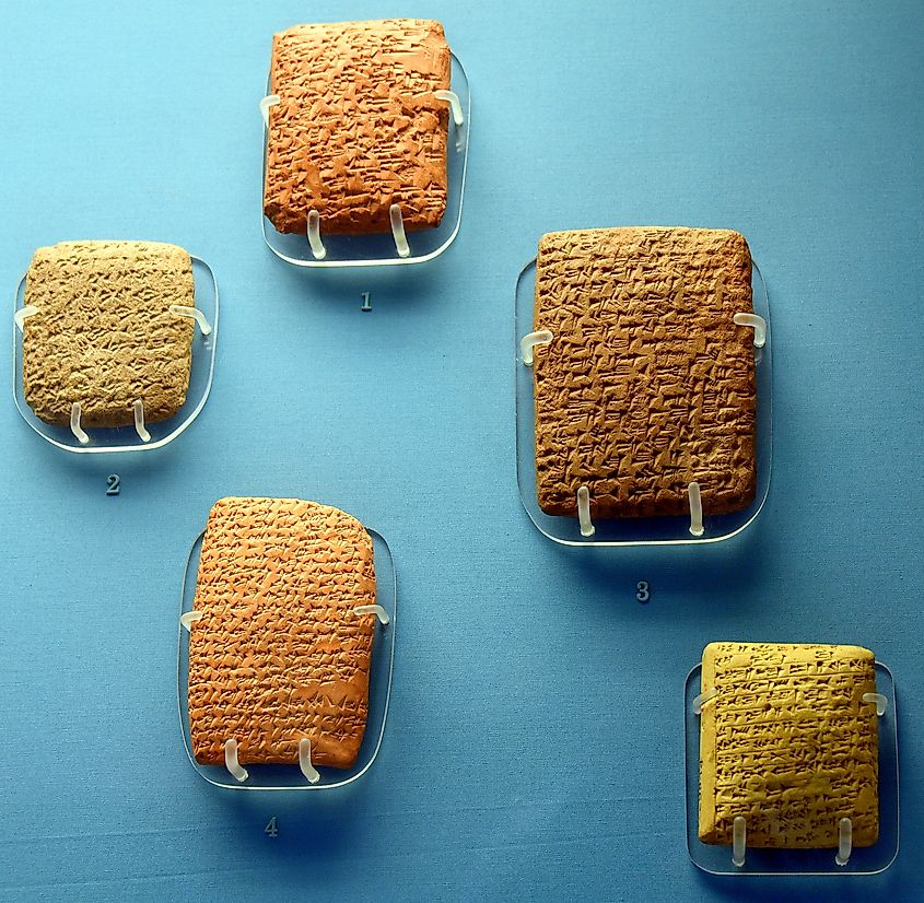The Amarna Letters, known to have information related to the Sea Peoples.