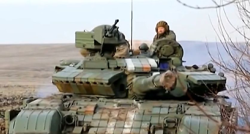 Ukrainian Troops in the Donbas War