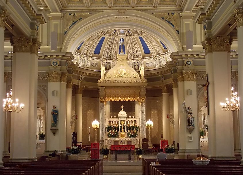 St. Joseph Co-Cathedral in Thibodaux, Louisiana.