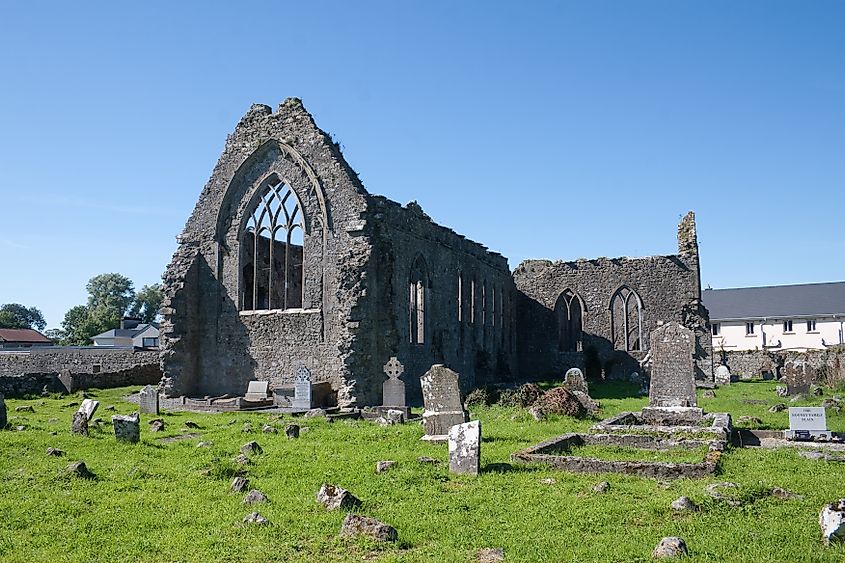 Athenry Dominican Priory in Athenry, Ireland.