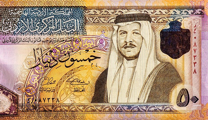 Jordanian dinar banknotes
