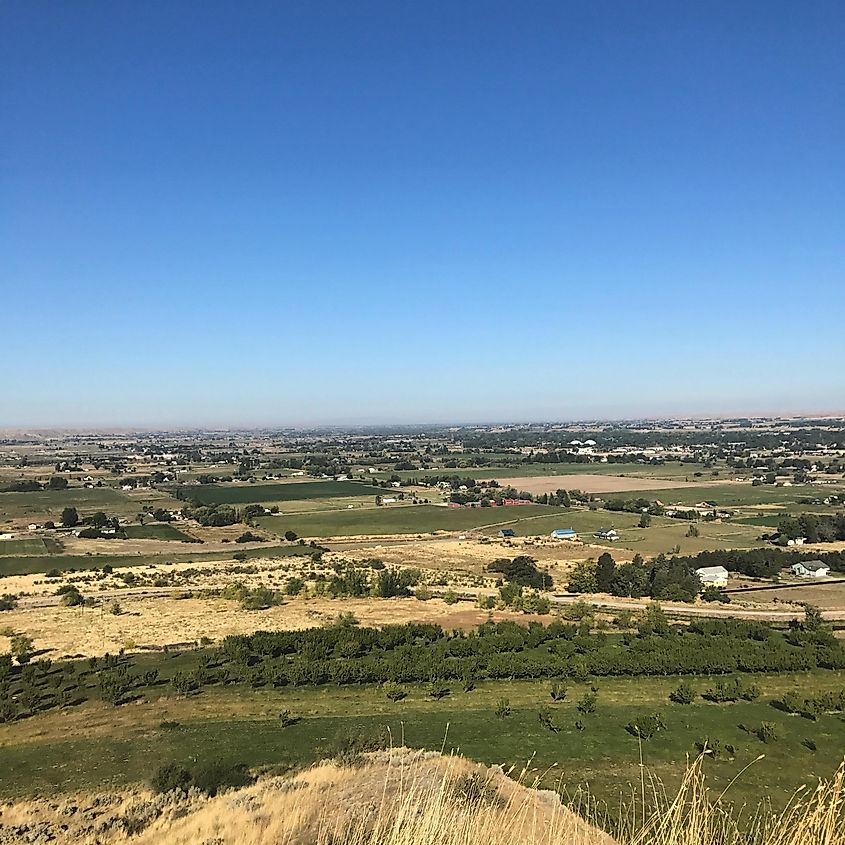 Overlooking Emmett, Idaho.