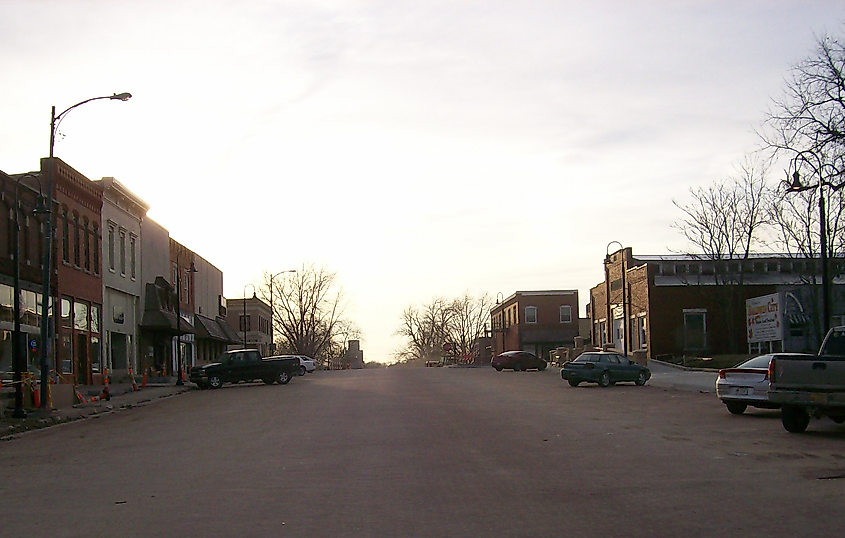 Street view in Baldwin City