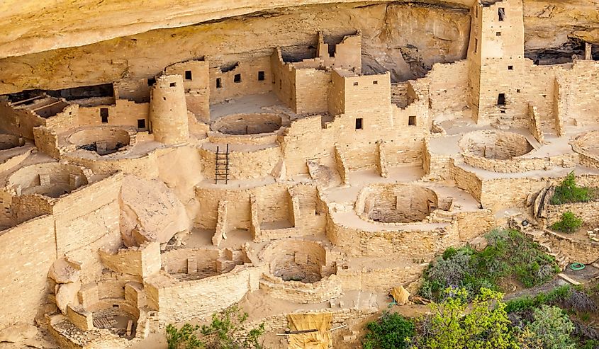 Cliff dwellings in Mesa Verde National Parks, Colorado