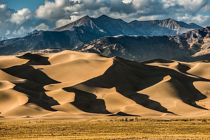 The Great Sand Dunes National Park and Preserve, Colorado.