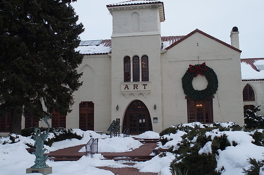 Springville Art Museum in Springville, Utah.