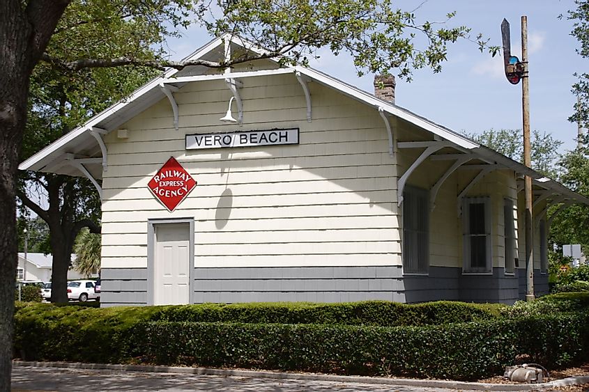 Vero Railroad Station, Vero Beach, Florida
