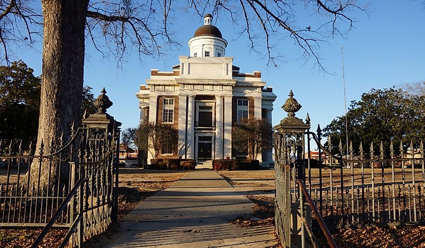 Madison County Courthouse in Canton Mississippi USA