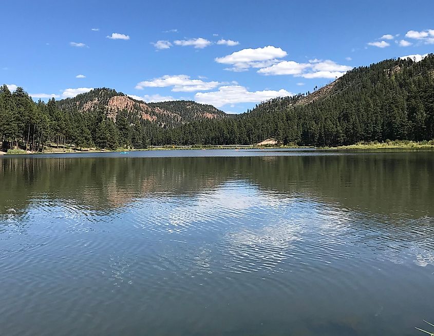 Fenton Lake New Mexico early morning