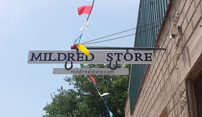 Mildred Store, Mildred, Kansas.