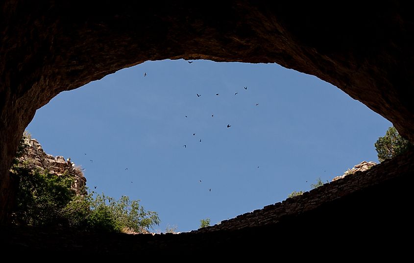 Carlsbad Caverns in New Mexico, US