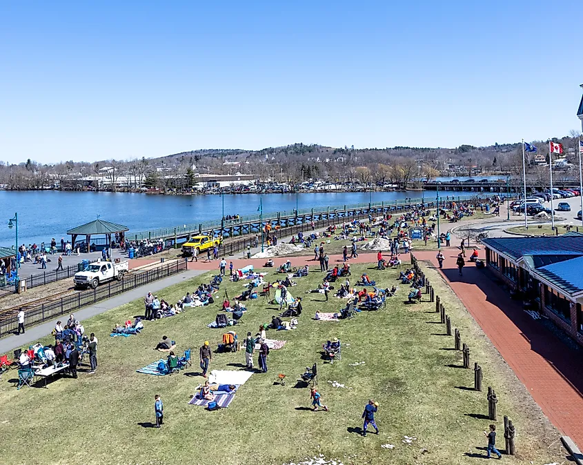 Pomerleau Park in Newport, Vermont