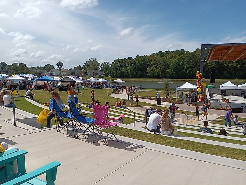 A festival in Goose Creek, South Carolina.