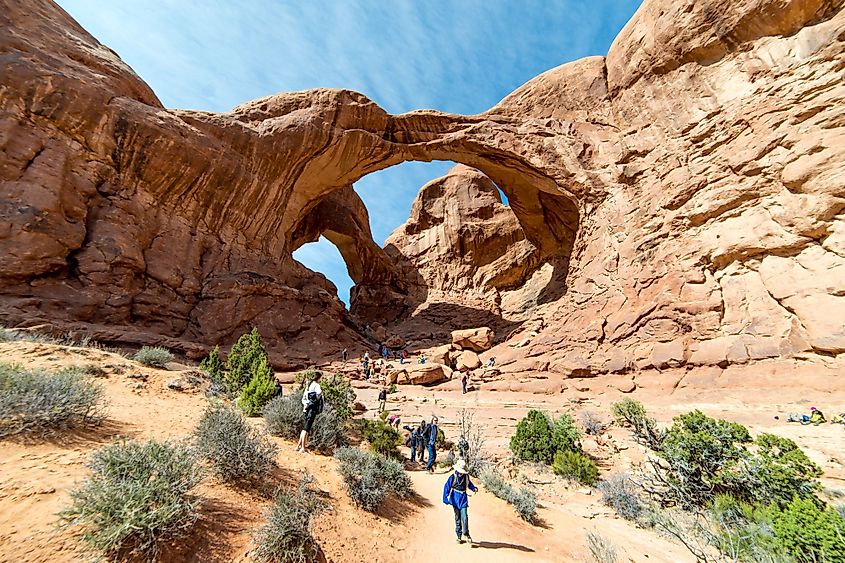 Double Arch, Arches National Park, Utah