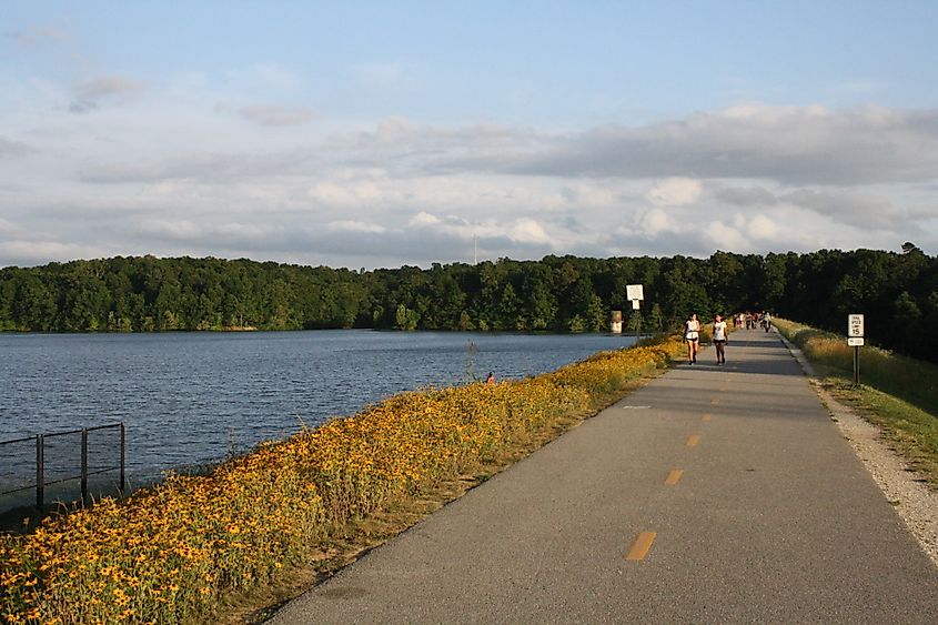 Lake Fayetteville, Arkansas.