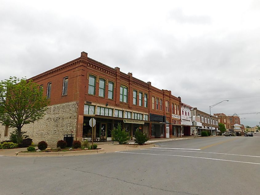 Downtown Sulphur Oklahoma