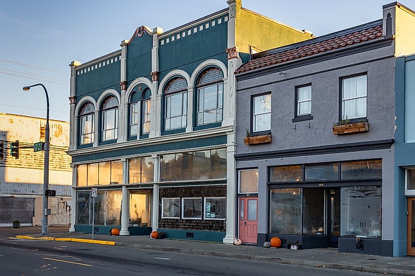 Downtown Ilwaco, Washington