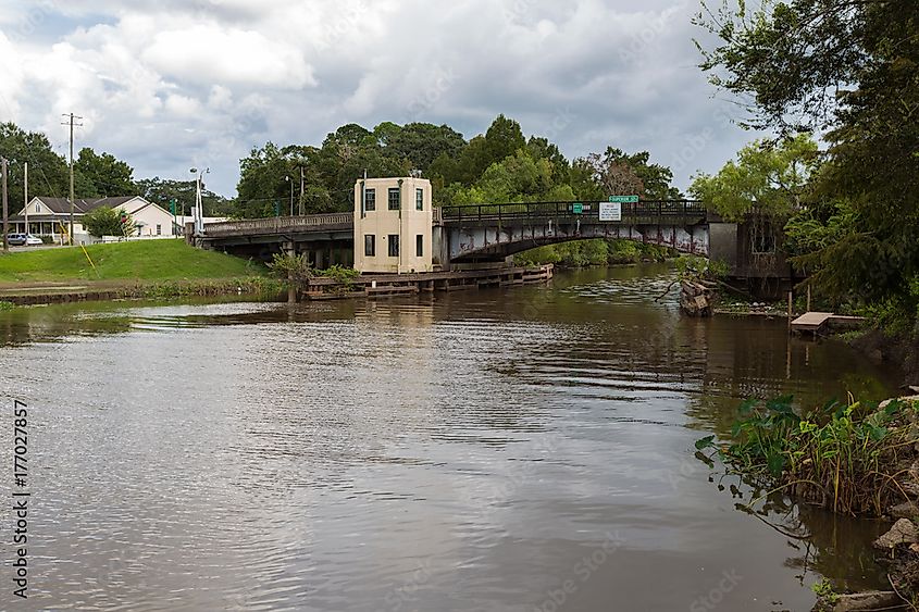 A bridge in New Iberia