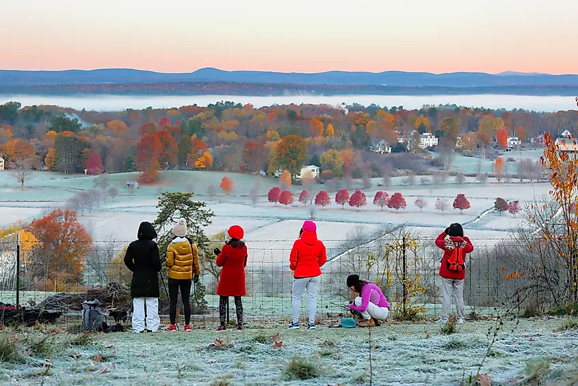 Bancroft's Castle View Point in Groton, Massachusetts