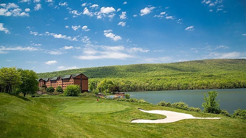 Rocky Gap Golf Course. Image credit Susan Maphis/World Atlas