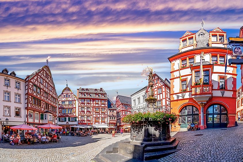 Old city of Bernkastel Kues, Germany