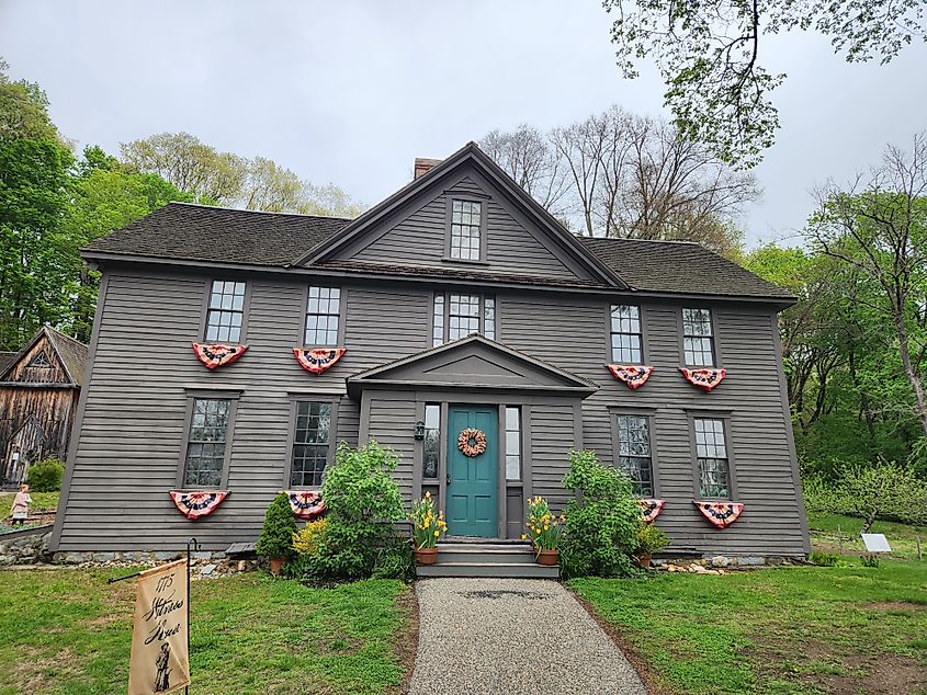 Louisa May Alcott's House in Concord, Massachusetts