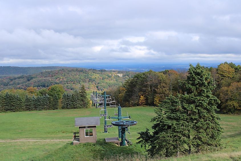 The gorgeous Laurel Highlands in Pennsylvania.