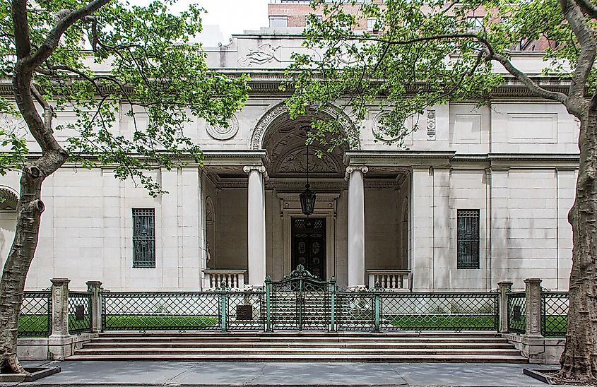 Morgan Library & Museum, New York. Photograph by Mike Peel. Source Wikicommons