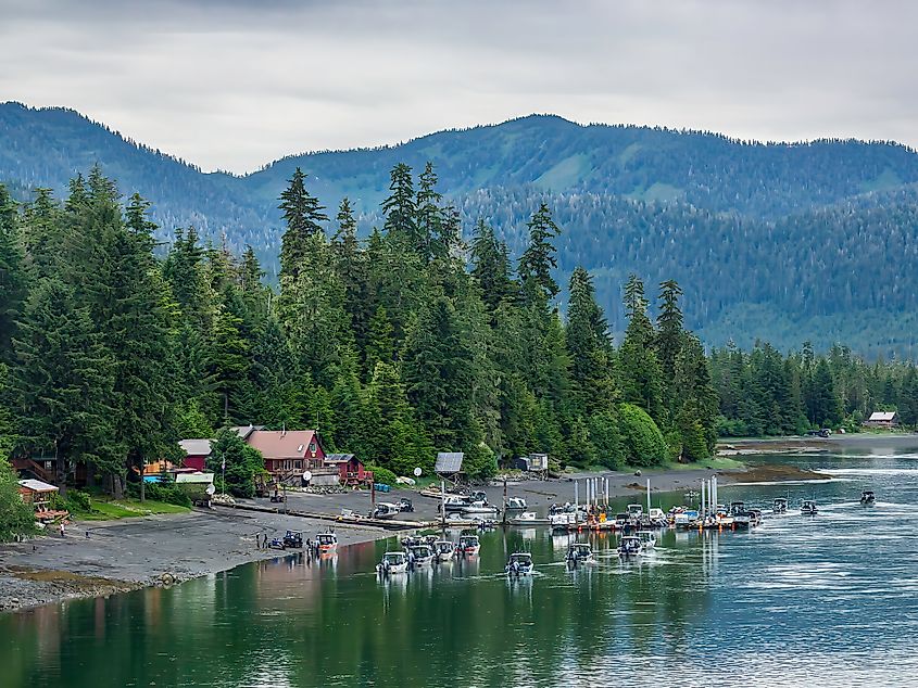 The beautiful town of Petersburg, Alaska