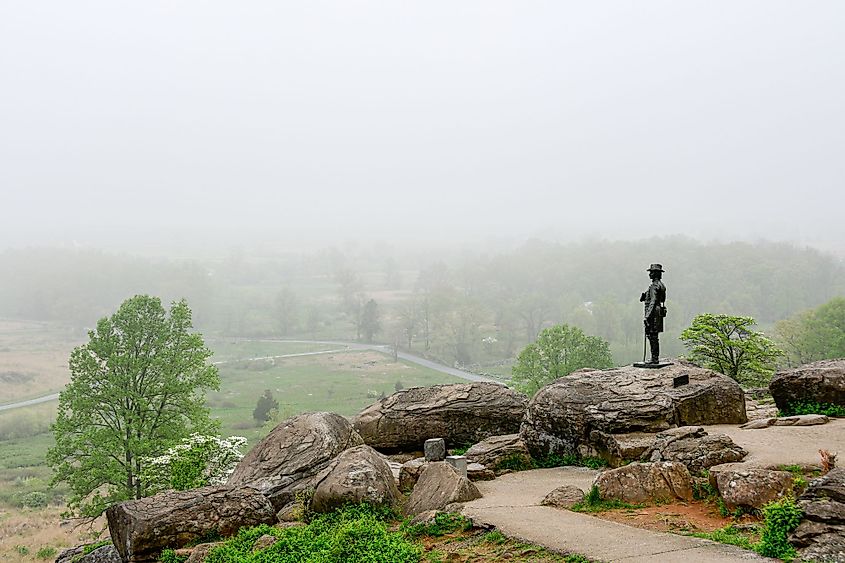 Little Round Top, Gettysburg, Pennsylvania