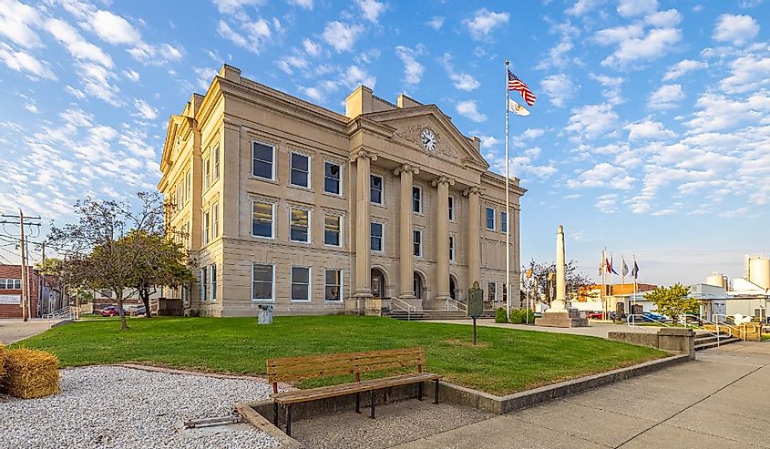 The Richland County Courthouse, Olney, Illinois
