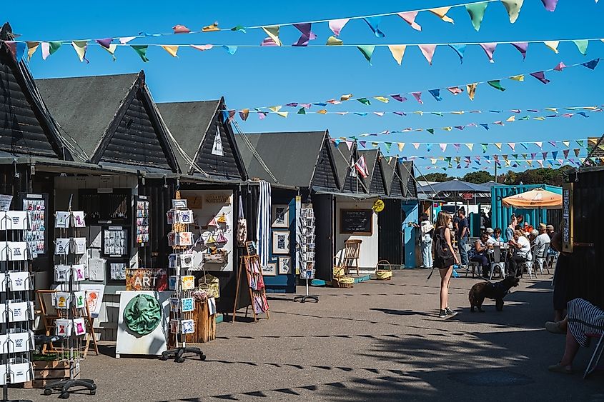 Whitstable Harbour Market.