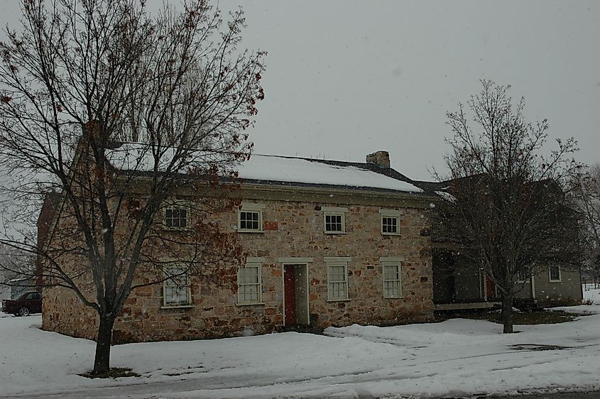 William D. Skeen House, a historic home in Plain City, Utah.