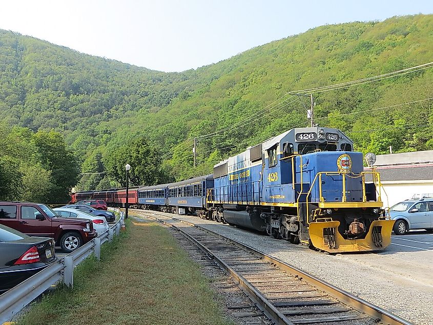 Lehigh Gorge Scenic Railroad. Photo: David Wilson via Wikimedia