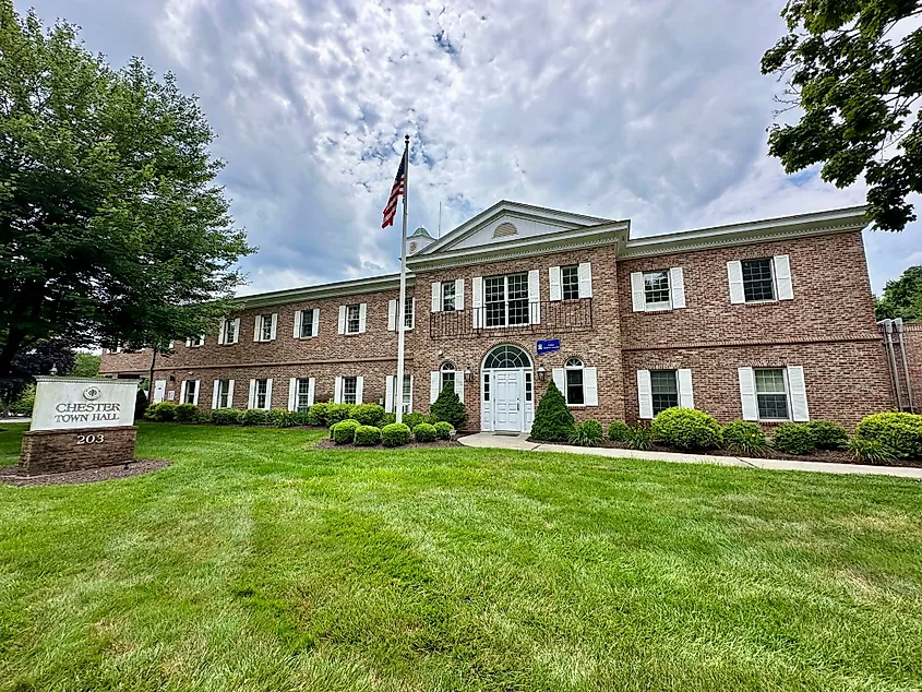 Chester Town Hall, Connecticut.