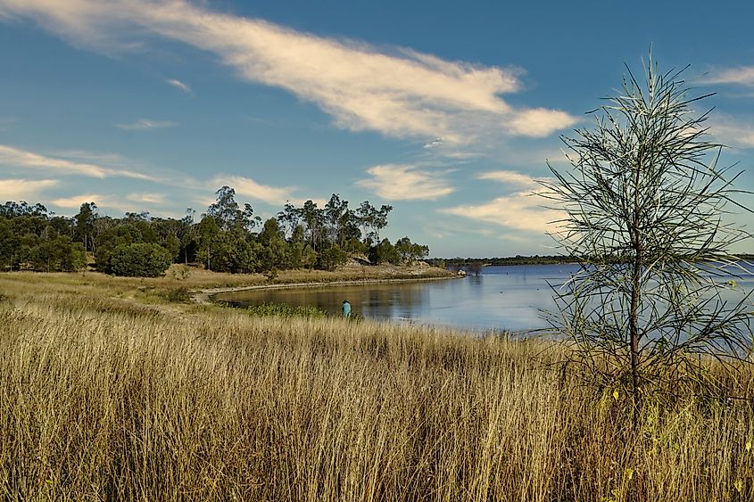 Lake Maraboon is Queensland's second largest lake in Australia.