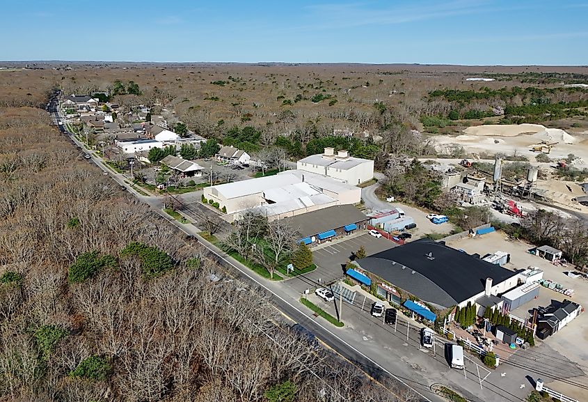 Aerial view.