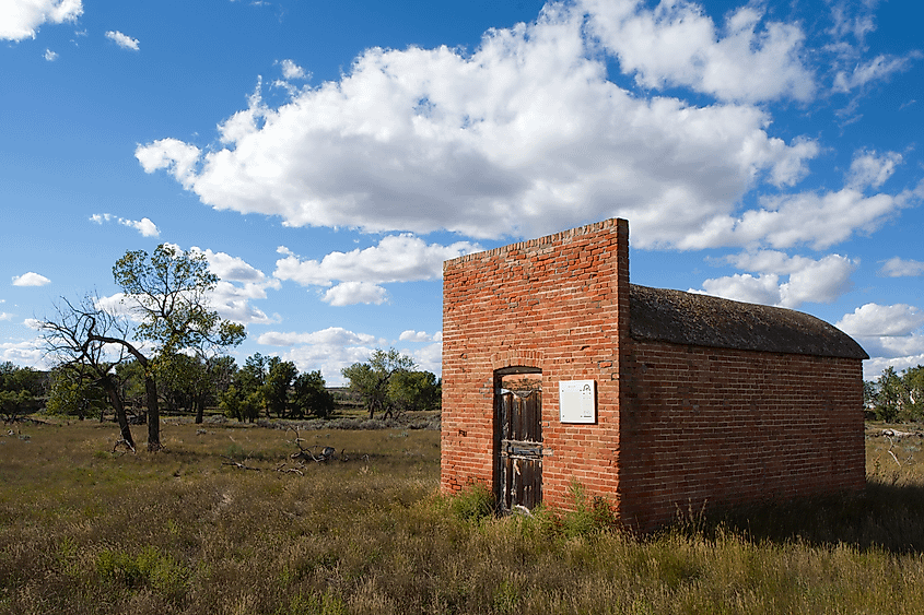 The Ismay Jail in Ismay is on the National Register of Historic Places