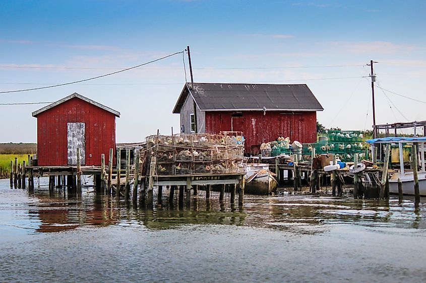 Tangier Island Crab Shack in Virginia