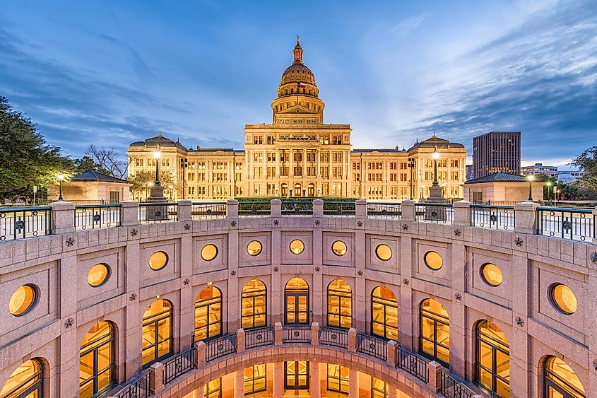  Texas State Capitol in Austin, Texas