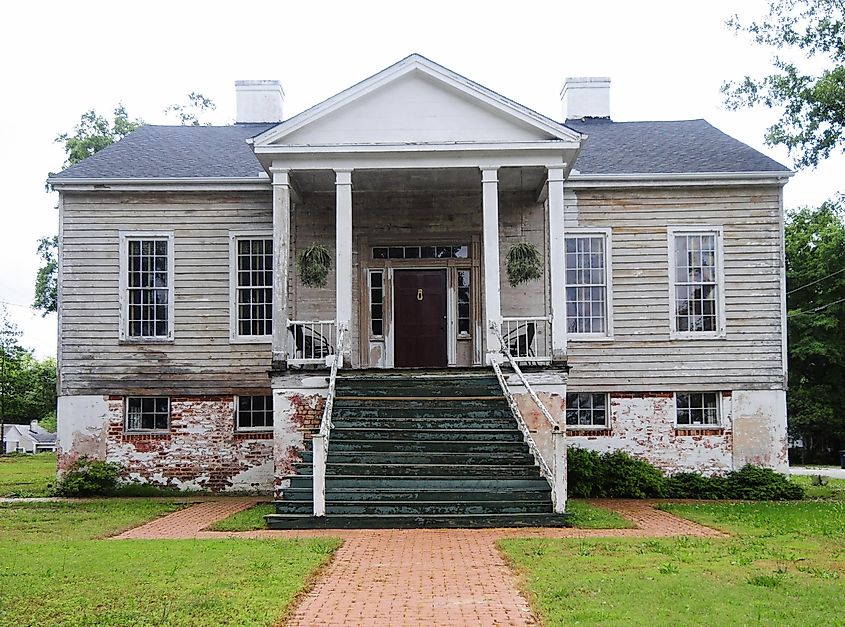 The Caldwell-Johnson-Morris Cottage was built around 1851