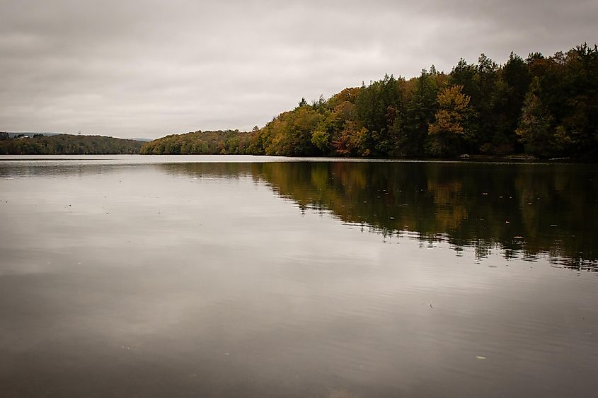 Lake Ladore in Waymart, Pennsylvania