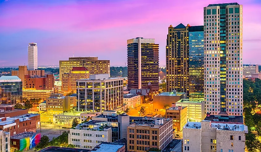 Birmingham, Alabama Skyline