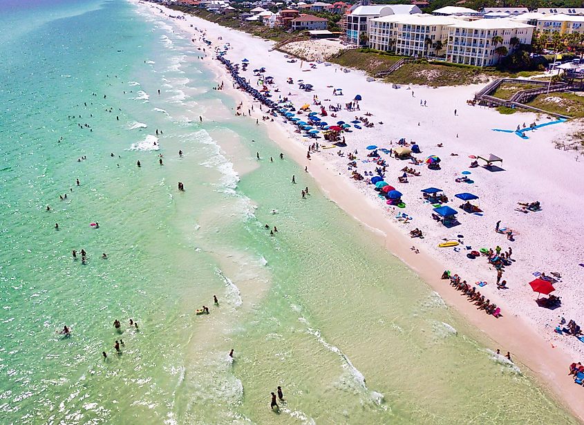 Santa Rosa Beach in Florida