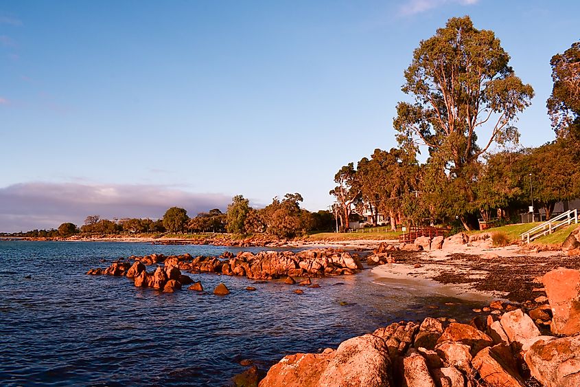 Old Dunsborough beach Western Australia. 