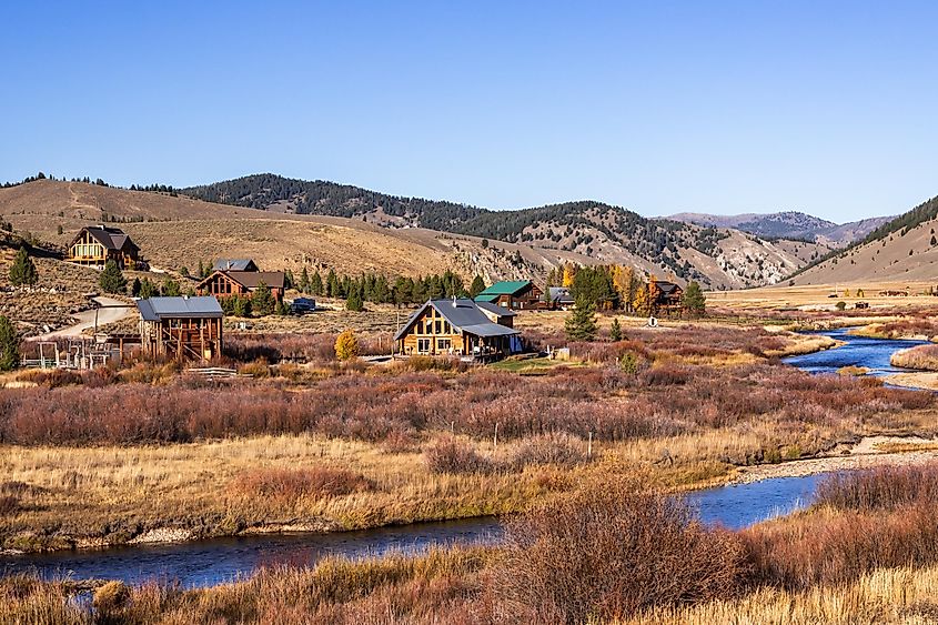  New buildings in Challis, Idaho.