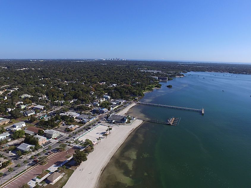  The coastal town of Gulfport, Florida.