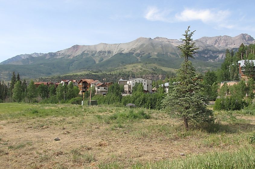 View from Mountain Village backyard